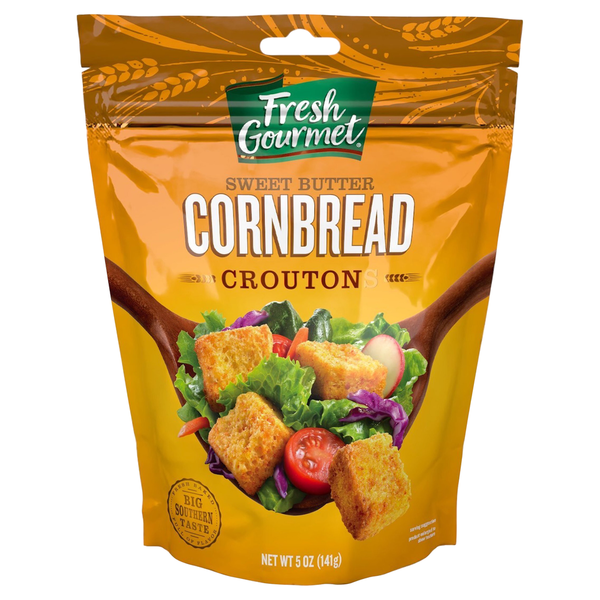 Fresh Gourmet Sweet Butter Cornbread Crouton 5 Oz