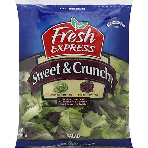 SweetCrunchyGreenRedButterLettuce5Oz