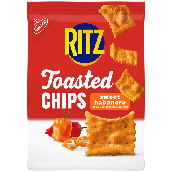 Ritz Sweet Habanero Toasted Chips 8.1 Oz