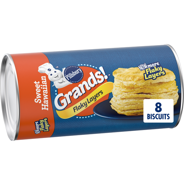 Pillsbury Sweet Hawaiian Flaky Layers 8 Each