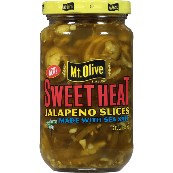 Mt. Olive Sweet Heat Jalapeño Slices 12 FL Oz