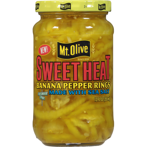 Mt. Olive Sweet Heat Pepper Rings 12 FL Oz