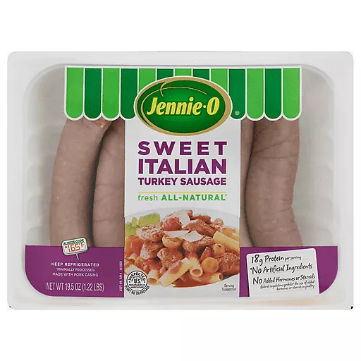 Sweet Italian Turkey Sausage 1.22 LB Sweet Italian Turkey Sausage 1.22 LB