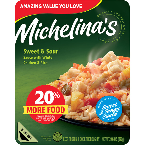 Michelina's Sweet & Sour Chicken with Rice 9.6 Oz