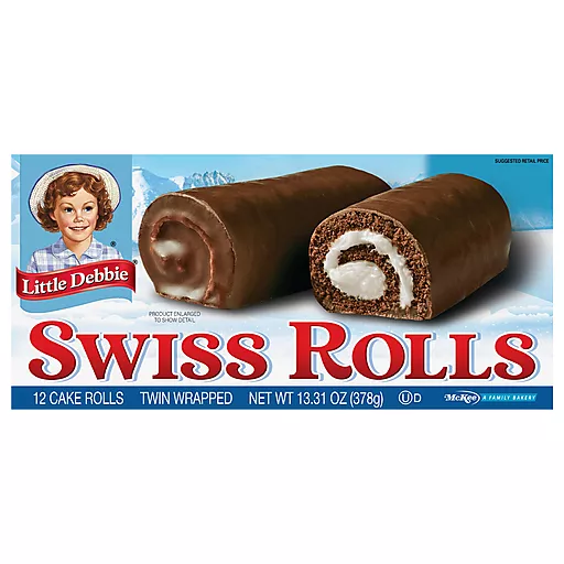 Swiss Rolls 12 Cake Rolls 13.31 Oz
