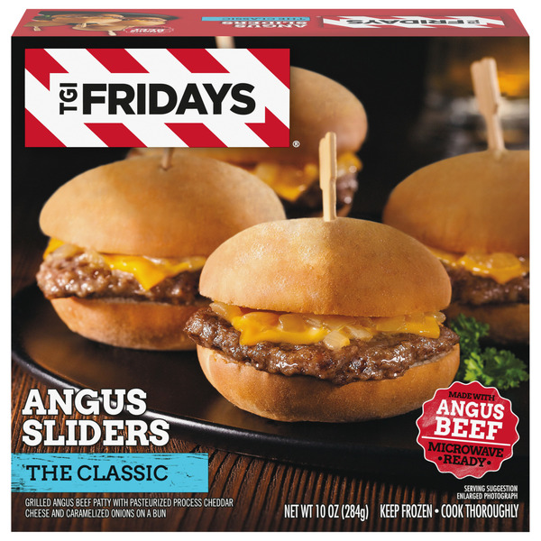 TGI Fridays Angus Sliders 10 Oz