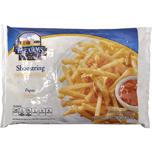 TJ Farms Select Shoestring Fries 20 Oz