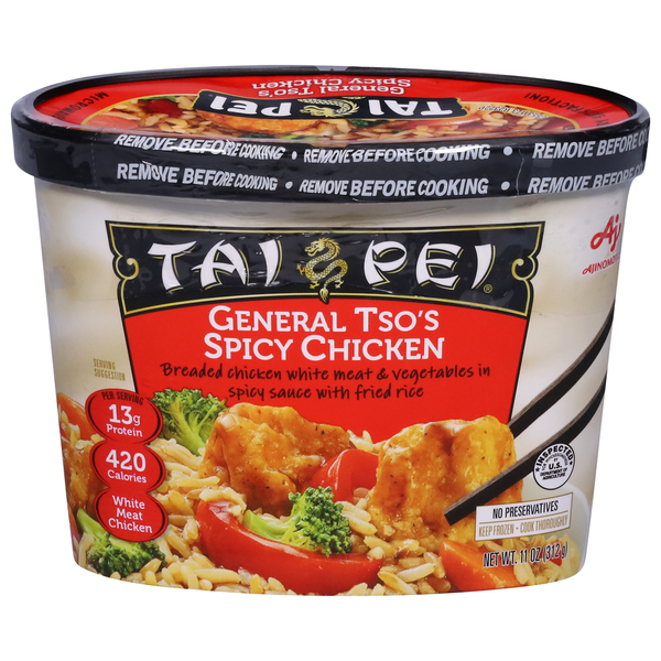 Tai Pei General Tso's Spicy Chicken 11 Oz Tai Pei General Tso's Spicy Chicken 11 Oz