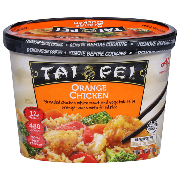 Tai Pei Orange Chicken 11 Oz Tai Pei Orange Chicken 11 Oz
