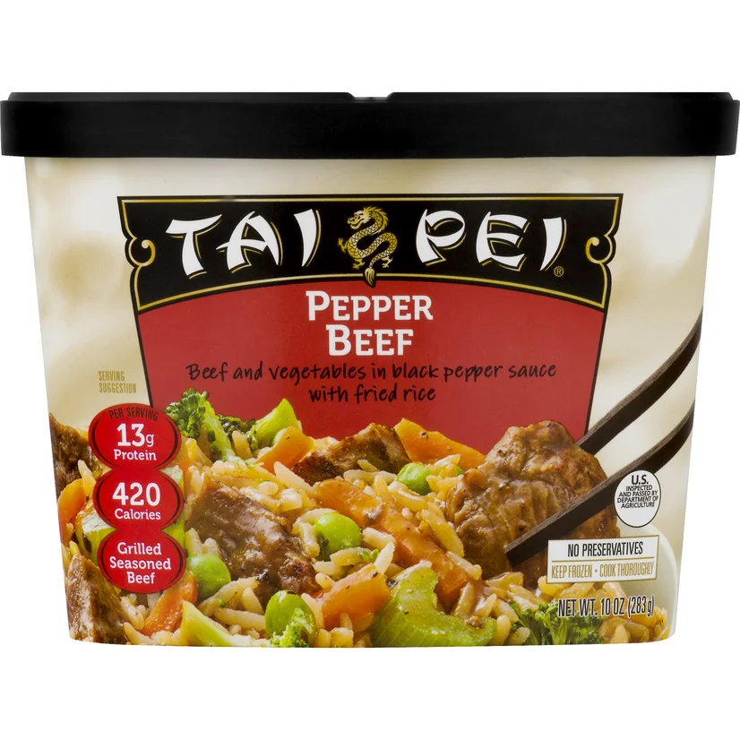 Tai Pei Pepper Beef 10 Oz Tai Pei Pepper Beef 10 Oz