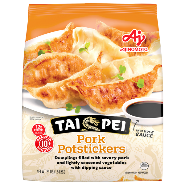 Tai Pei Pork Potstickers 24 Oz Tai Pei Pork Potstickers 24 Oz