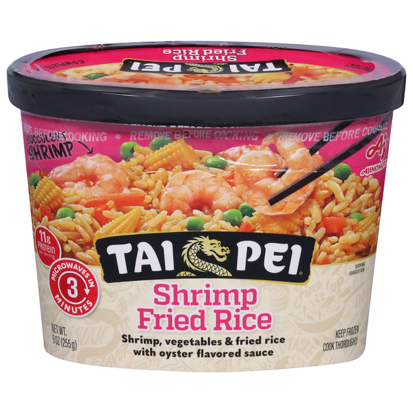 Tai Pei Shrimp Fried Rice 9 Oz Tai Pei Shrimp Fried Rice 9 Oz