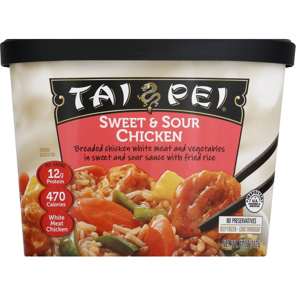 Tai Pei Sweet & Sour Chicken 11 Oz Tai Pei Sweet & Sour Chicken 11 Oz