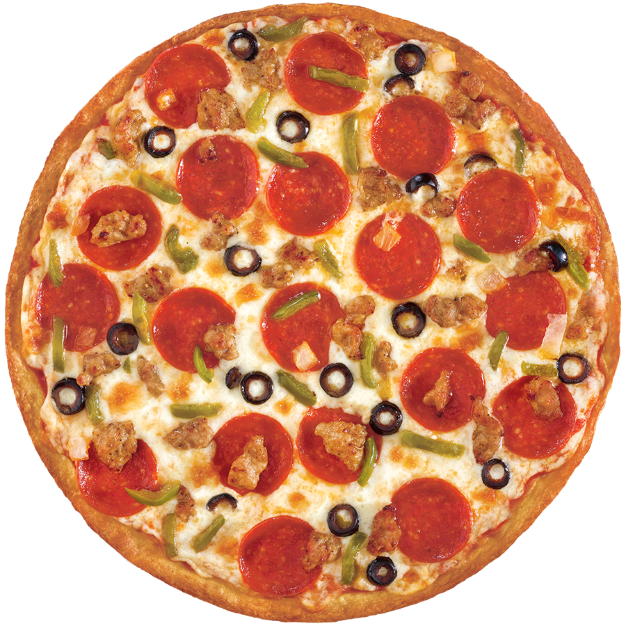 Tavern Style Supreme Thin Pizza Tavern Style Supreme Thin Pizza