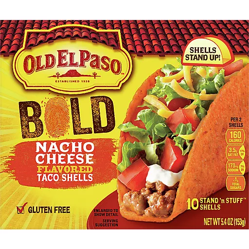 Stand N Stuff Bold Nacho Shells Ten Each 9.5Oz Stand N Stuff Bold Nacho Shells Ten Each 9.5Oz