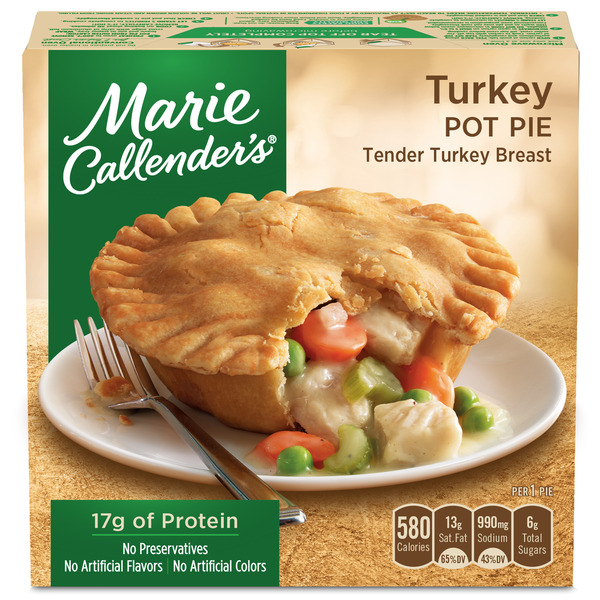 Marie Callender's Tender Turkey Breast Pot Pie 10 Oz Marie Callender's Tender Turkey Breast Pot Pie 10 Oz
