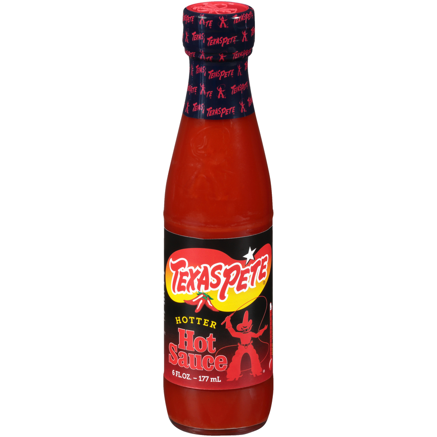 TexasPeteHotterHotSauce6FLOz TexasPeteHotterHotSauce6FLOz