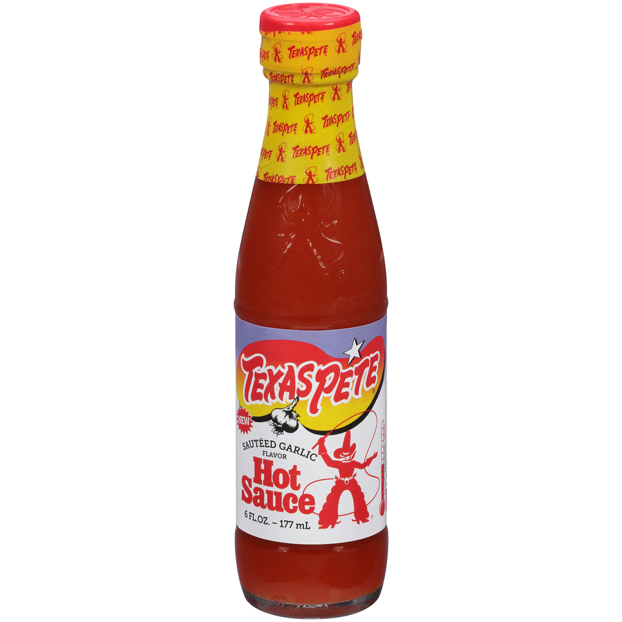 TexasPeteSauteedGarlicHotSauce6FLOz TexasPeteSauteedGarlicHotSauce6FLOz