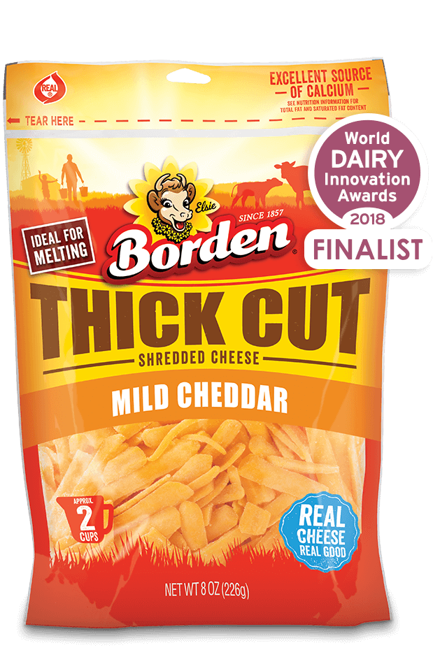 ThickCutMildCheddarShreddedCheese8Oz ThickCutMildCheddarShreddedCheese8Oz