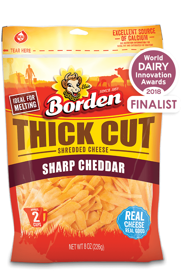 ThickCutSharpCheddarShreddedCheese8Oz ThickCutSharpCheddarShreddedCheese8Oz