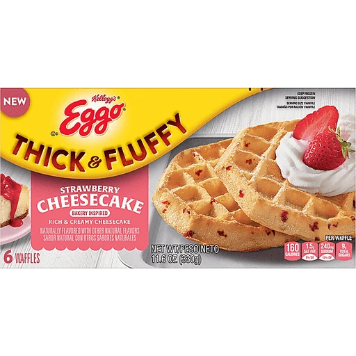 Thick Fluffy Strawberry Cheesecake 6 Each 11.6 Oz Thick Fluffy Strawberry Cheesecake 6 Each 11.6 Oz