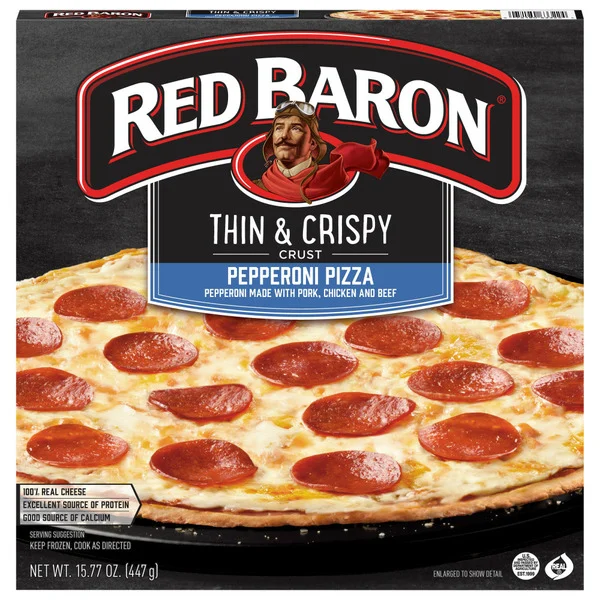 Red Baron Thin & Crispy Crust Pepperoni 