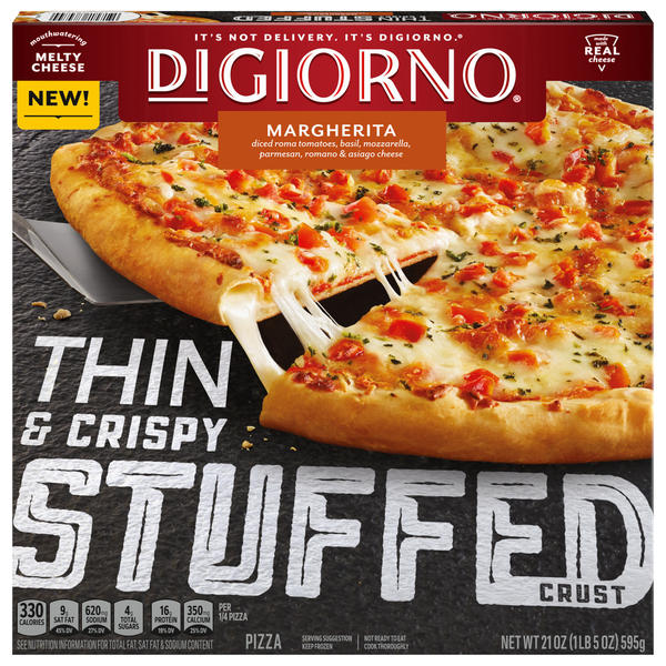 Digiorno Thin Crispy Stuffed Crust Margherita 21 Oz