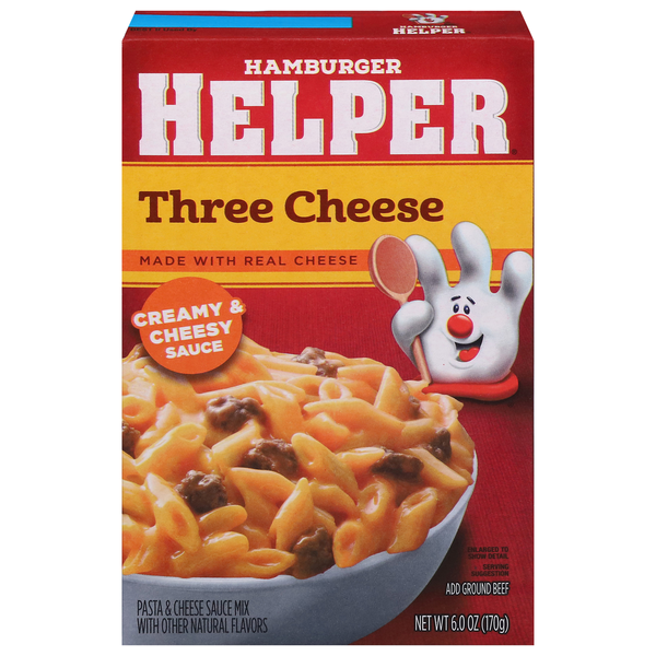 Hamburger Helper Three Cheese 6.0 Oz Hamburger Helper Three Cheese 6.0 Oz