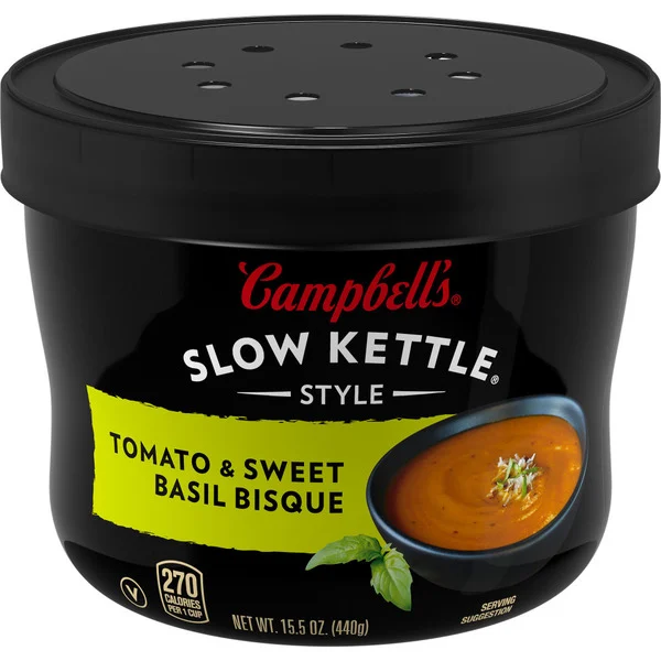 Campbell's Tomato & Sweet Basil Bisque 15.5 Oz