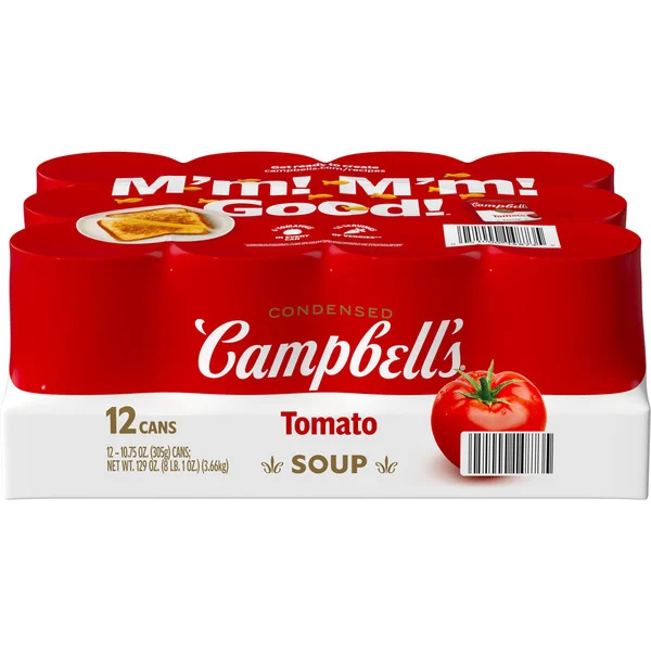 Campbell's Tomato Soup Twelve 10.75 Oz Cans