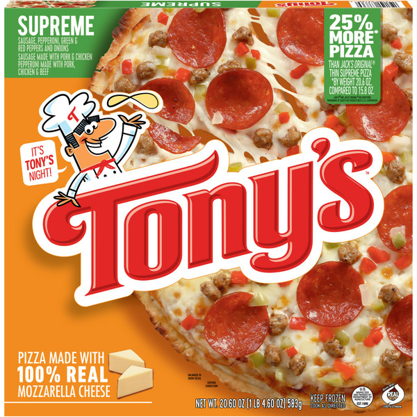 Tony's Supreme Pizza 20.60 Oz