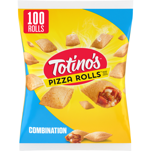 Totino's Combination Pizza Rolls 100 Each 48.8 Oz
