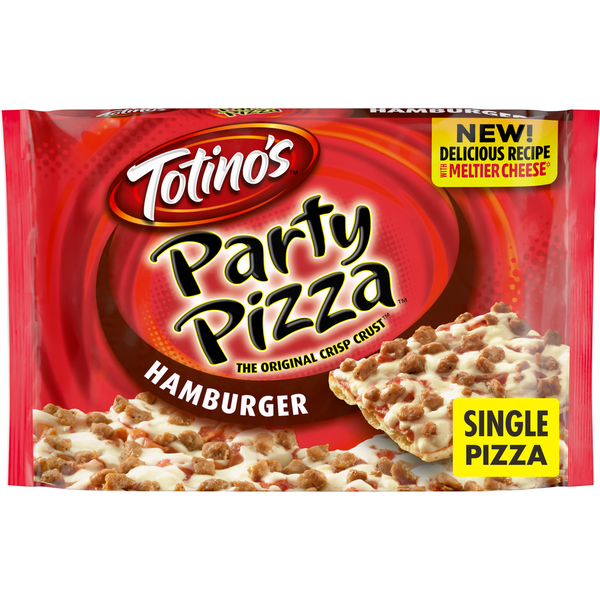 Totino's Hamburger Single Pizza 10.9 Oz