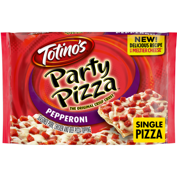 Totino's Pepperoni Single Pizza 10.2 Oz