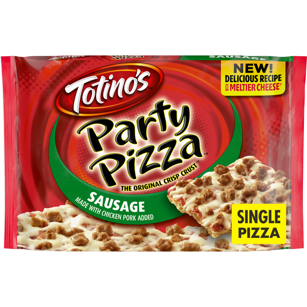 Totino's Sausage Single Pizza 10.8 Oz