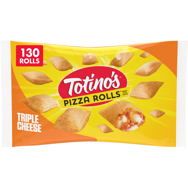 Totino's Triple Cheese Pizza Rolls 130 Each 63.5 Oz