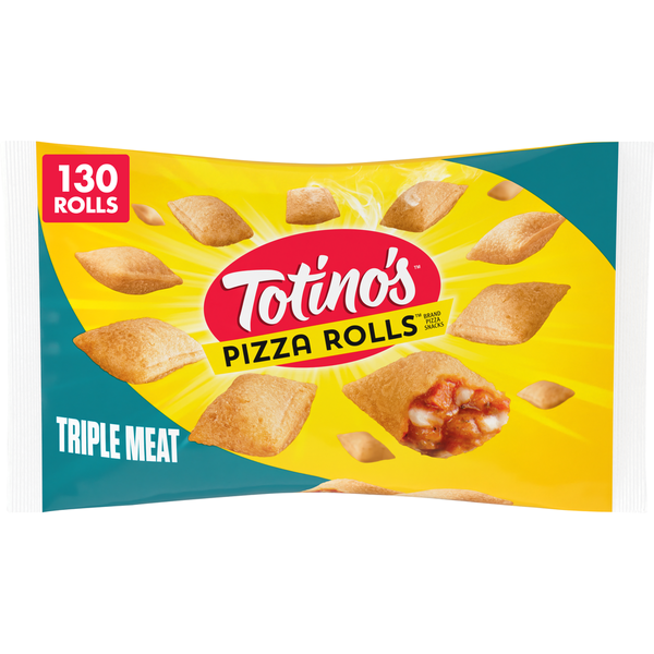 Totino's Triple Meat Pizza Rolls 130 Each 63.5 Oz