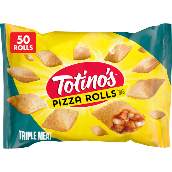 Totino's Triple Meat Pizza Rolls 50 Each 24.8 Oz