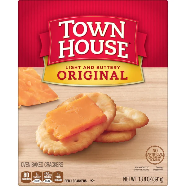 Town House Original Crackers 13.8 Oz