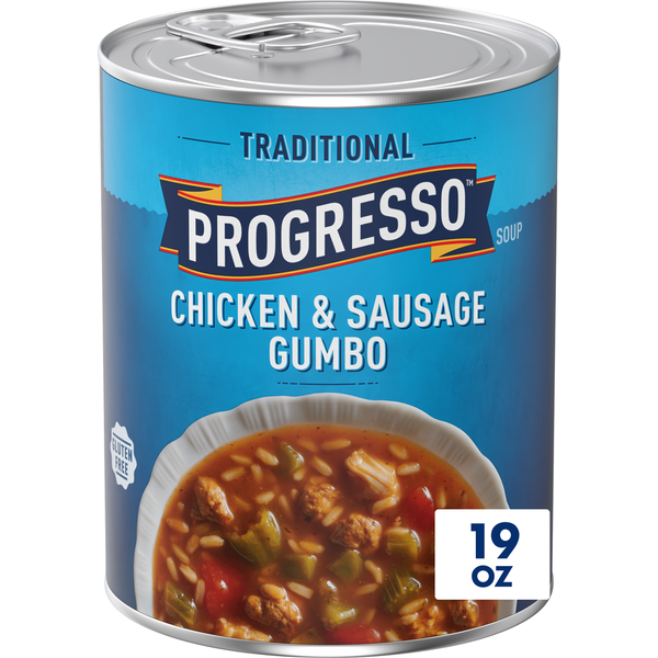 Progresso Traditional Chicken Sausage Gumbo 19 Oz