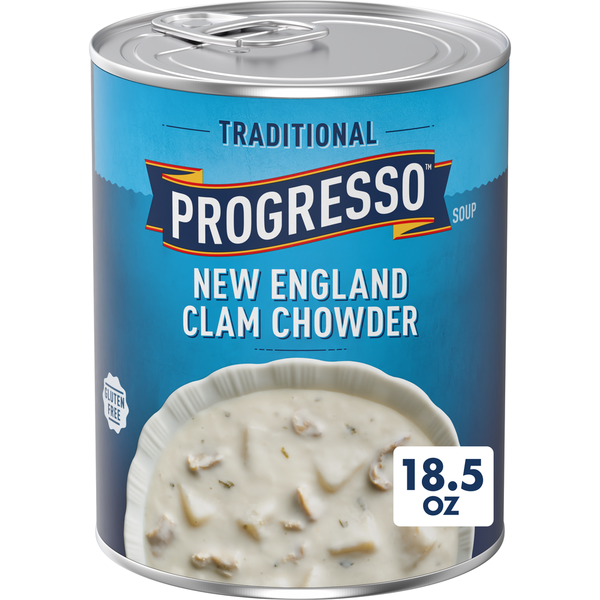 Progresso Traditional New England Clam Chowder 18.5 Oz