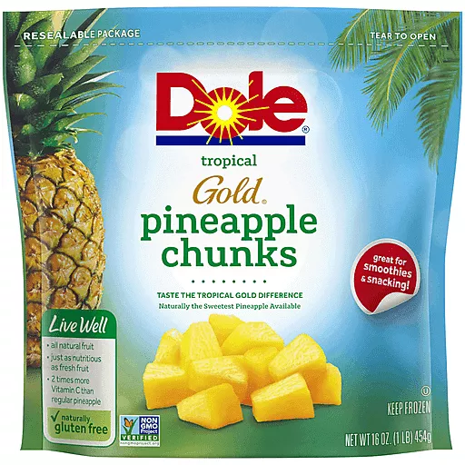 Tropical Gold Pineapple Chunks 16 Oz Tropical Gold Pineapple Chunks 16 Oz