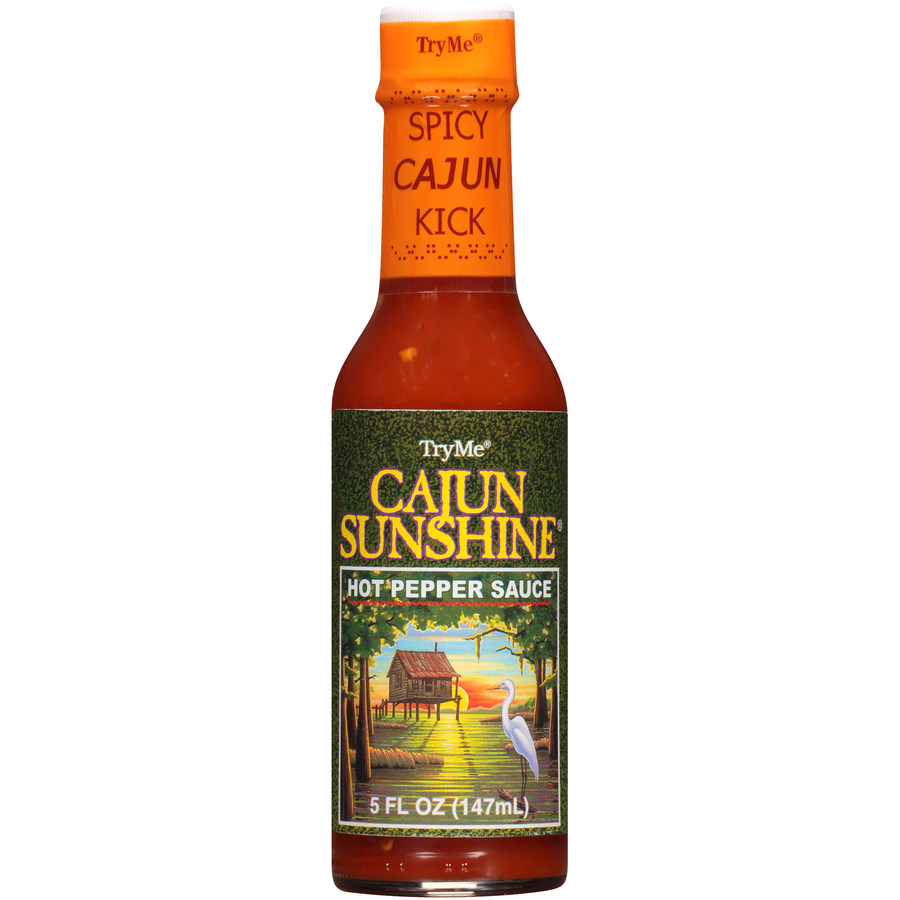 TryMeCajunSunshineHotPepperSauce5FLOz TryMeCajunSunshineHotPepperSauce5FLOz