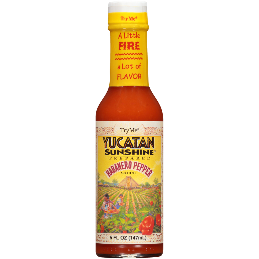 TryMeYucatanSunshineHabaneroPepperSauce5FLOz TryMeYucatanSunshineHabaneroPepperSauce5FLOz