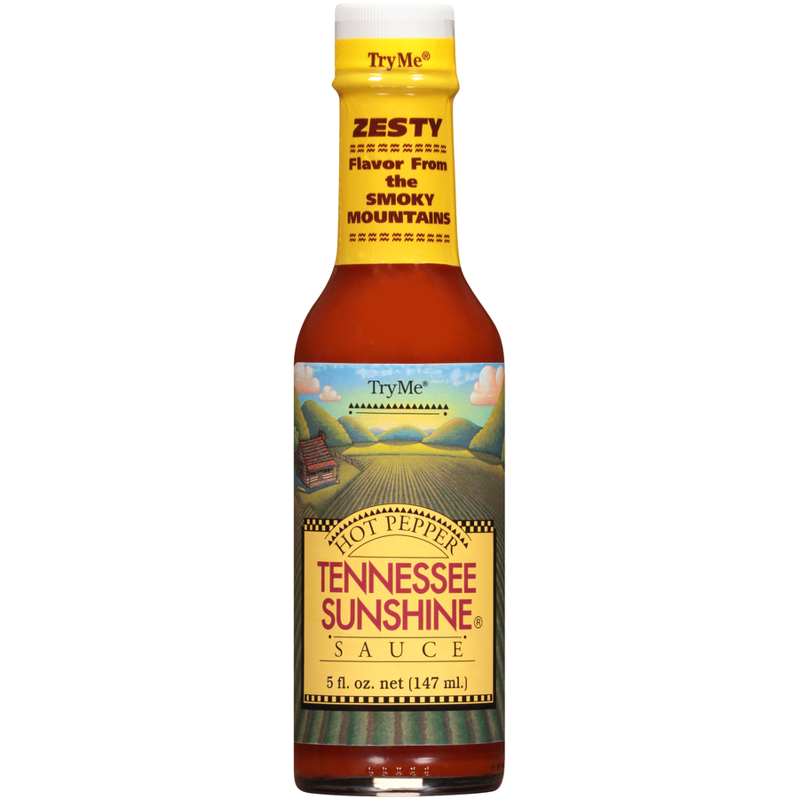 TryMeZestyTennesseeSunshineHotPepperSauce5FLOz TryMeZestyTennesseeSunshineHotPepperSauce5FLOz