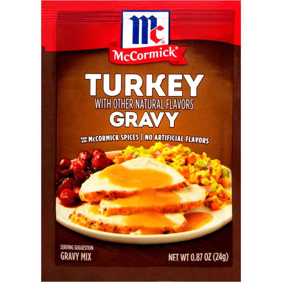 A Delicious McCormick Gravy Mix Is Essential To A Well Planned Meal.