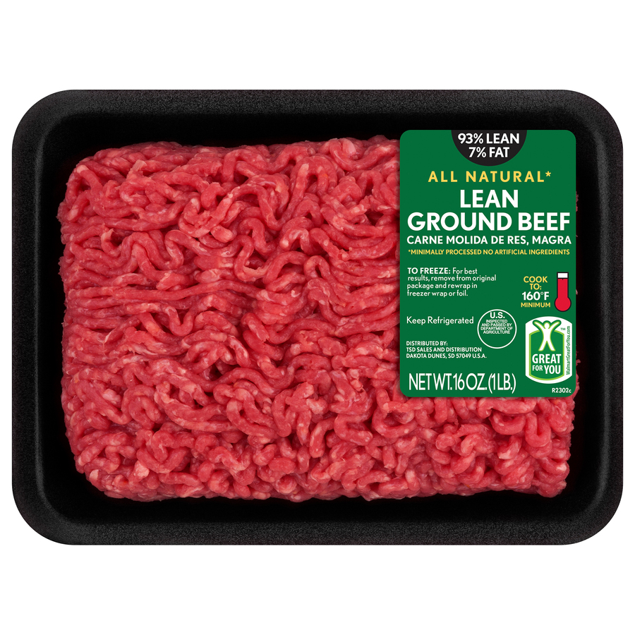 TysonAllNaturalLean93Lean7FatGroundBeef1LB TysonAllNaturalLean93Lean7FatGroundBeef1LB
