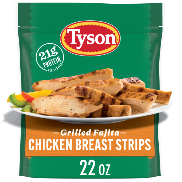 Tyson Grilled Fajita Chicken Breast 22 Oz