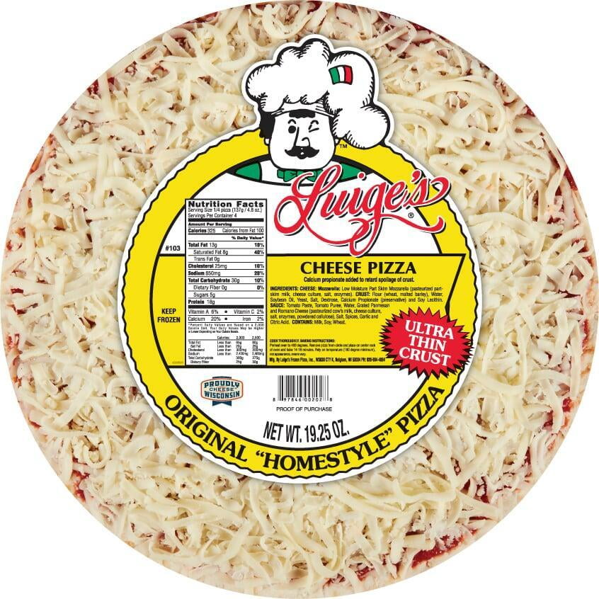 Ultra-Thin Crust Homestyle Cheese Pizza 19.25 Oz Ultra-Thin Crust Homestyle Cheese Pizza 19.25 Oz
