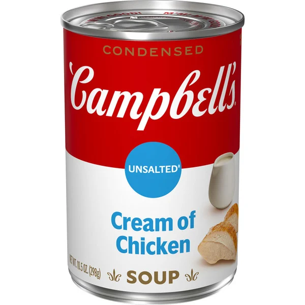 Campbell's Unsalted Cream Of Chicken 10.5 Oz